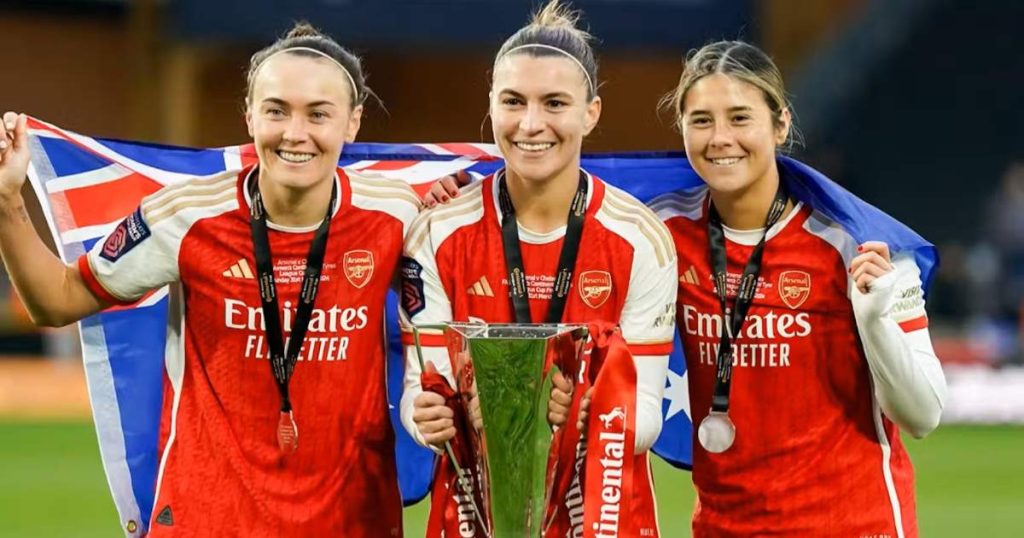 Arsenal Trio Selected for Matildas’ 2024 Olympic Squad Football Spike