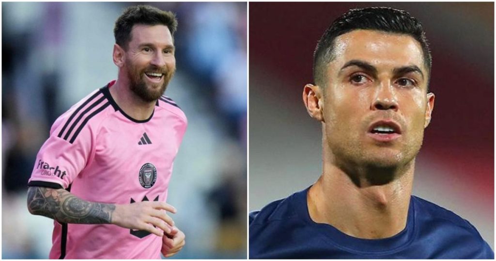 Goat Ronal Lionel Messi closes in on yet another Cristiano Ronaldo record as GOAT ...