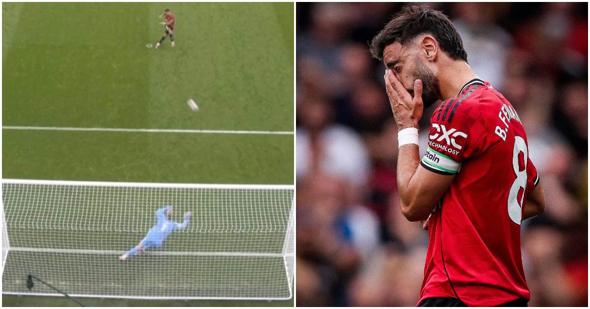 Bruno Fernandes criticises referee after costly penalty miss